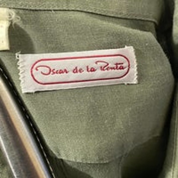 Oscar de La Renta Vintage Men's Shirt Short Sleeve Button Down XL - Panama- - Picture 11 of 11